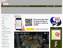 Tablet Screenshot of afmm.com.br